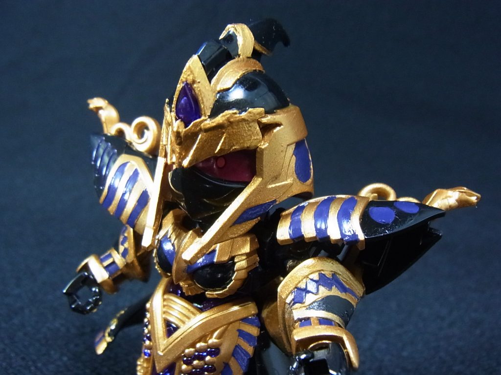 シリーズ全機筆塗り全塗装 15機目★SDW クレオパトラキュベレイ ダークマスクVer.–2枚目/制作者：@gothloli_lyra