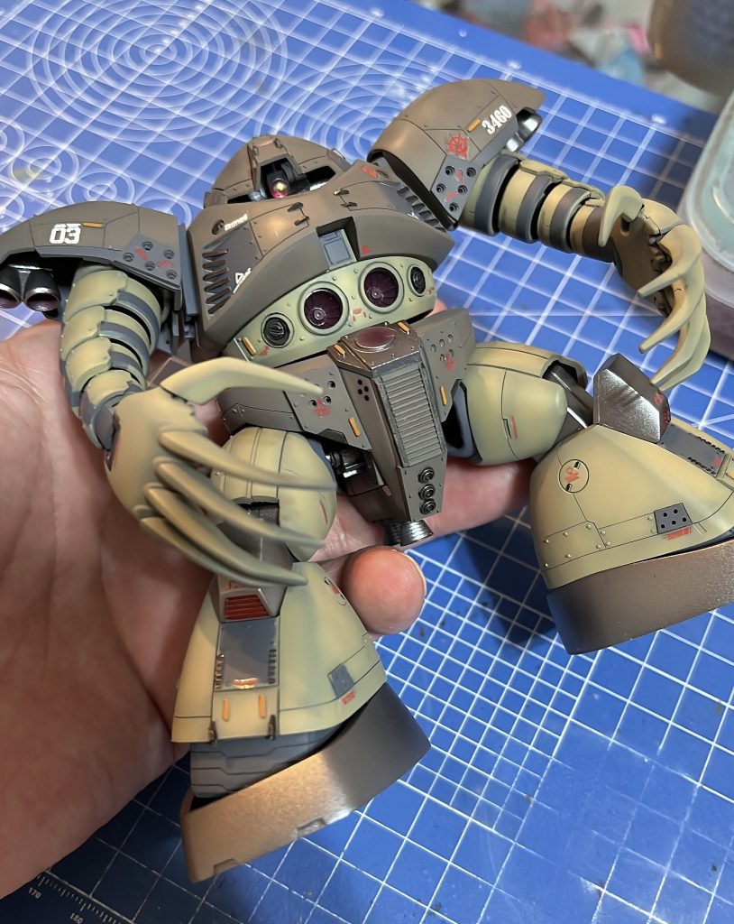 HGUC 1/144 MSM-03 ゴッグ完成しました!–8枚目/制作者:black🇯🇵