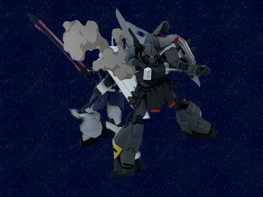 シ「ディアッカ!このぉ!」