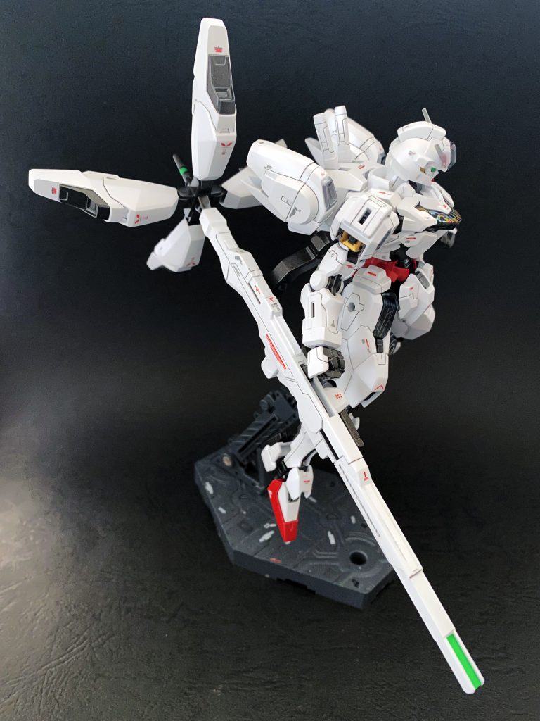 バリアブルロッドライフル長い！プラ材で適度に情報量アップ。