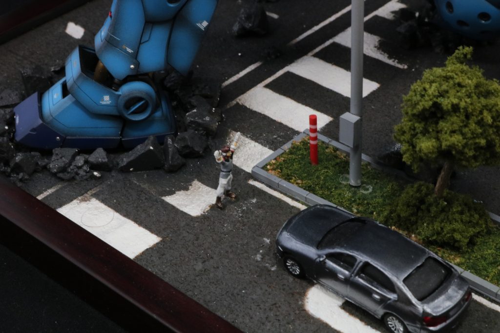 GMスナイパーⅡ　情景模型–5枚目/制作者：ココ助