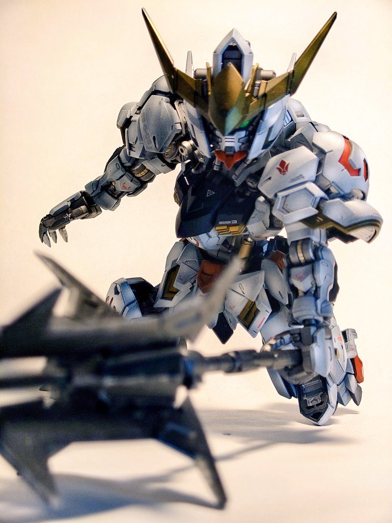 制作代行MGSD ガンダムバルバトス 全塗装 / ガンプラ 完成品 2