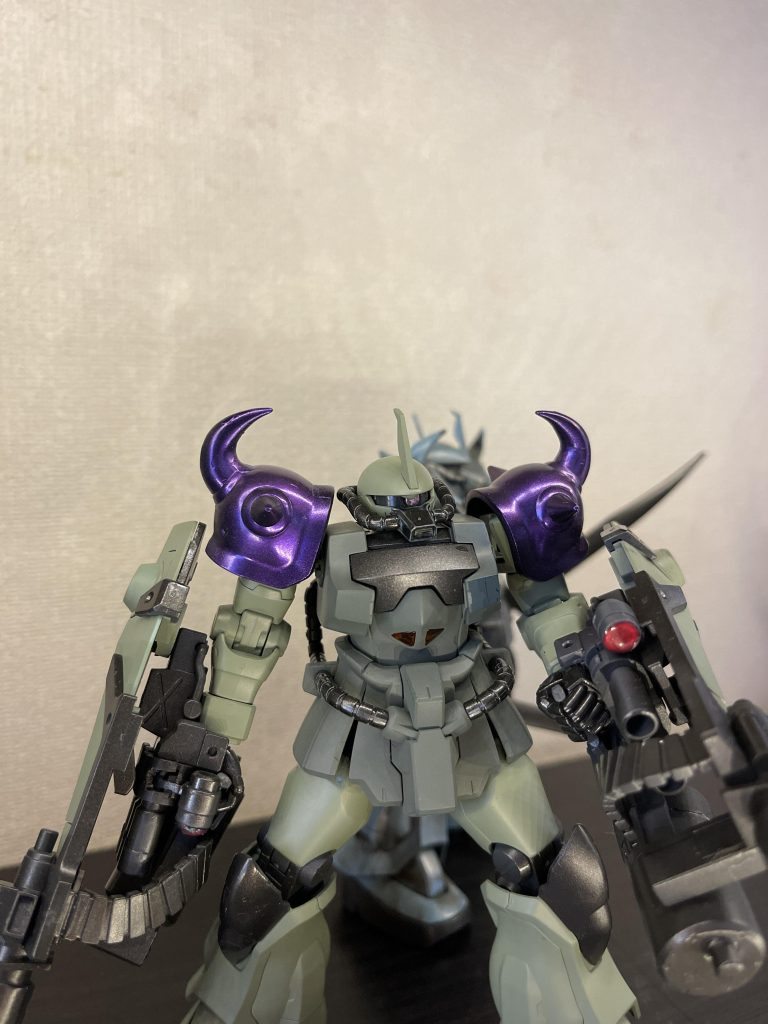 グフカスタム　重装備ロールアウト–2枚目/制作者：ぬ〜さん