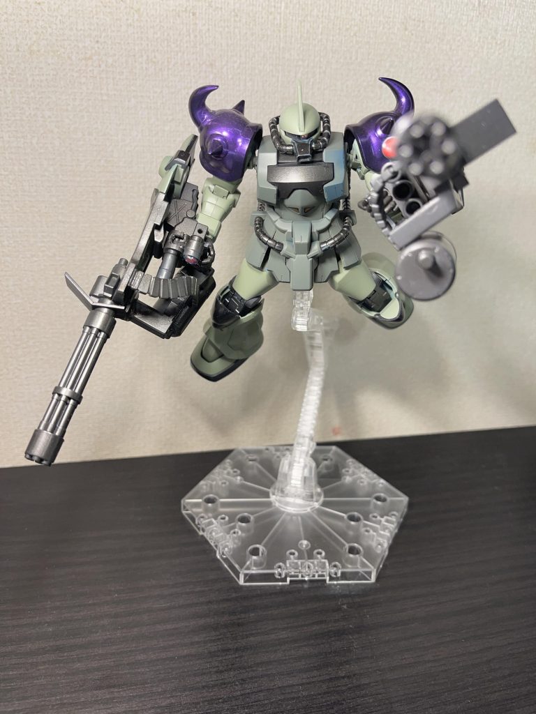 グフカスタム　重装備ロールアウト–3枚目/制作者：ぬ〜さん