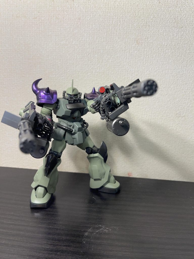 グフカスタム　重装備ロールアウト–4枚目/制作者：ぬ〜さん