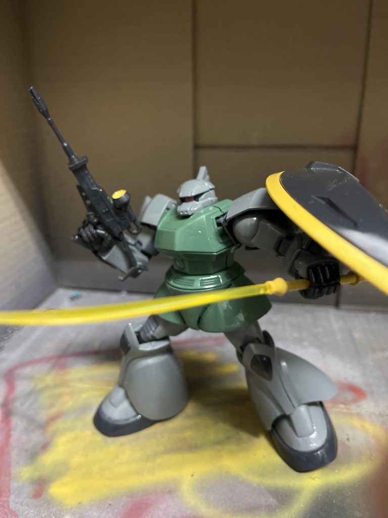 ライフルとナギナタでアクション!...センス無。