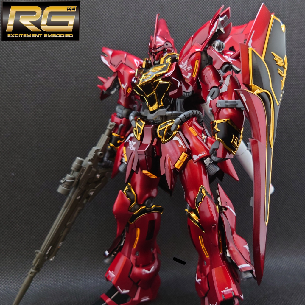 シナンジュ ＲＧ｜バーバリーさんのガンプラ作品｜GUNSTA（ガンスタ）