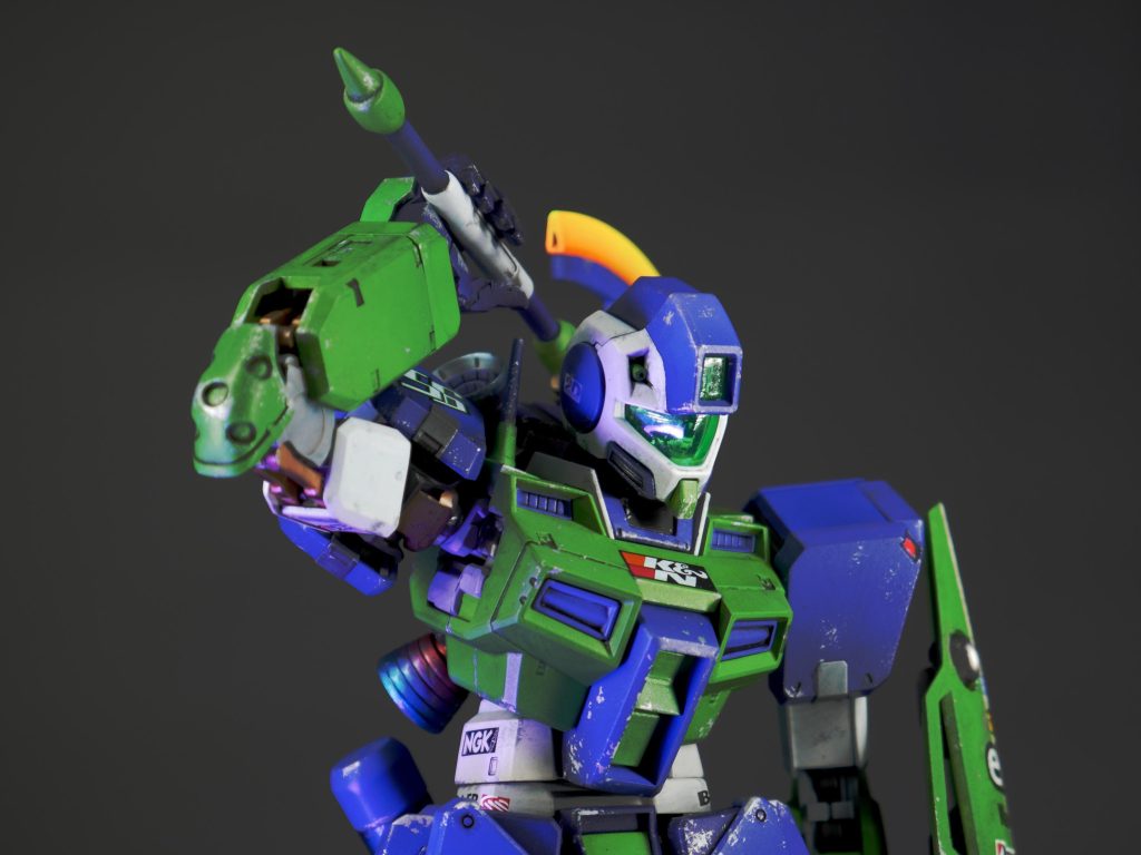 GM Space Command Izuruha Custom–5枚目/制作者：@kurt433z