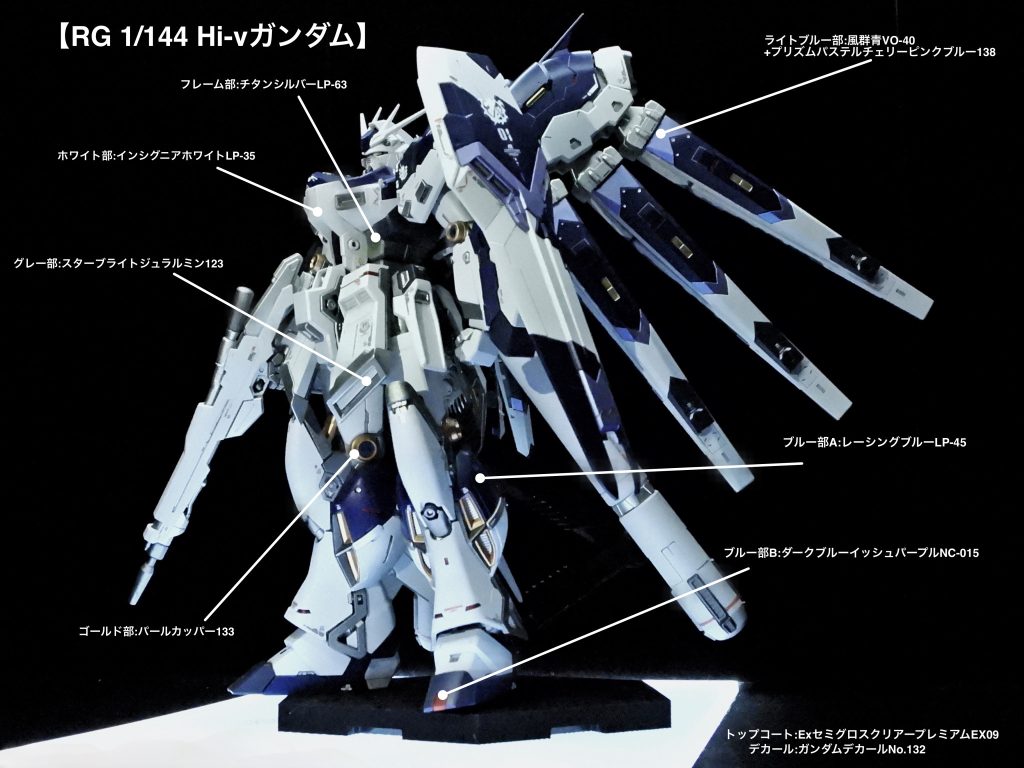 カラーレシピです。 