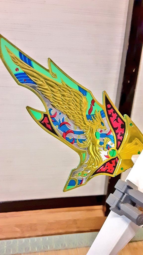 輝羅鋼も少し剥げてますがなんとか残ってます(笑)