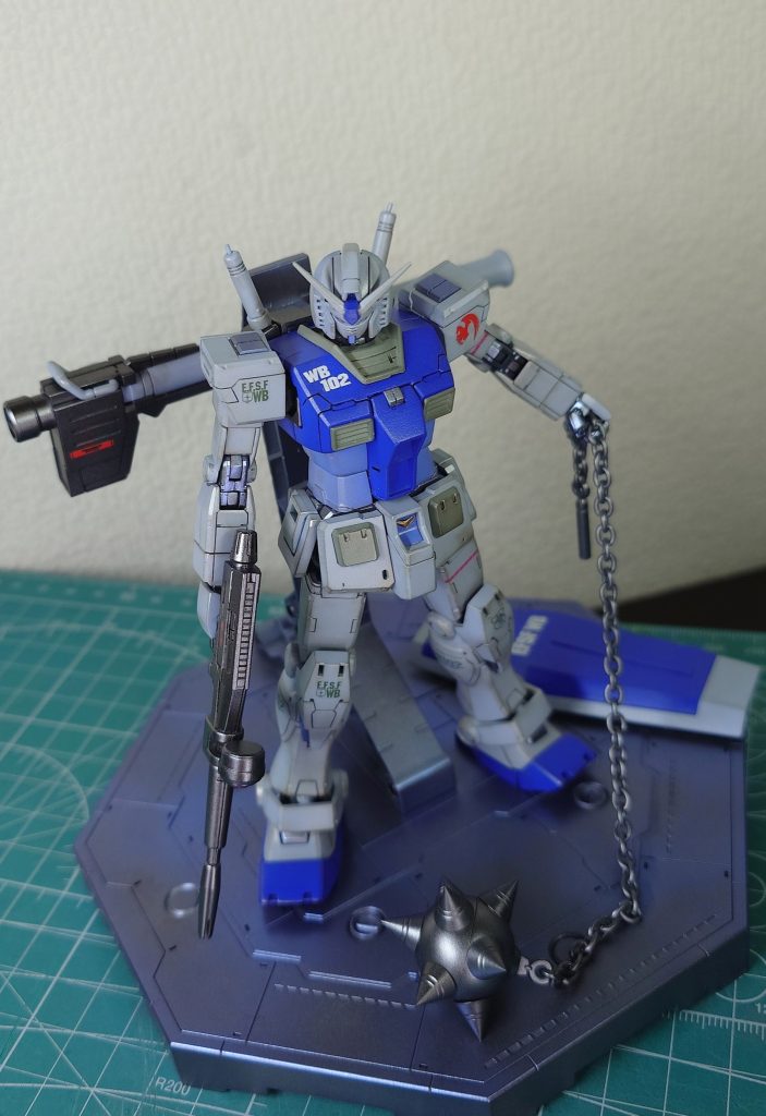 完成直後、机上にてパシャリ。この瞬間が最高ですね