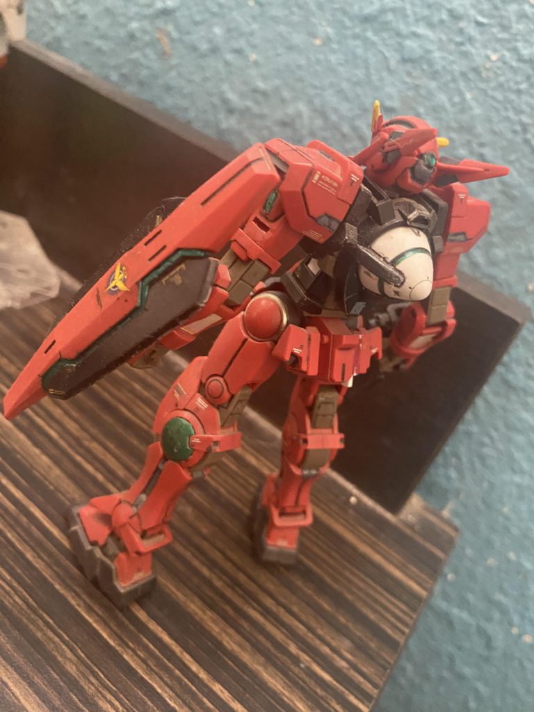 I painted the gn condensers metallic green  as well as the gn drive and shield parts