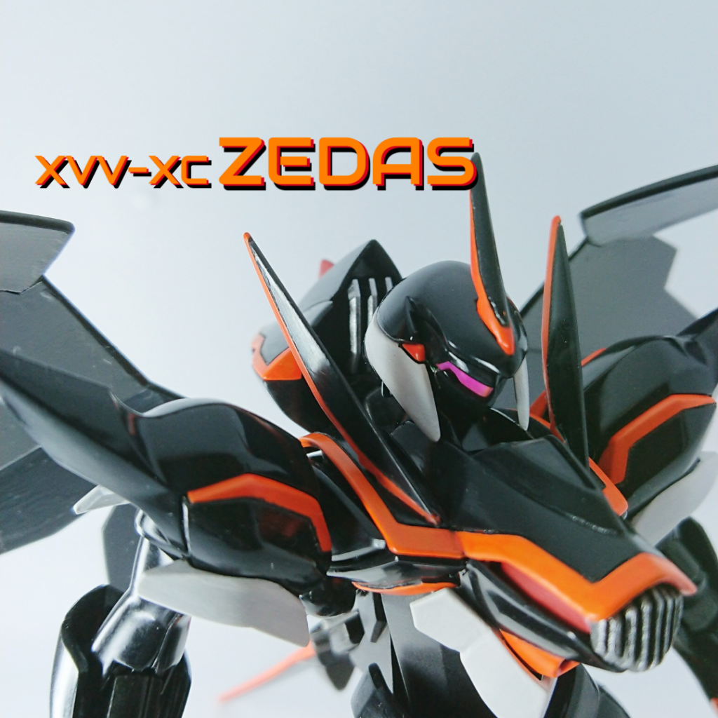 HGゼダス アクリジョン筆塗り全塗装です。配色に悩んでたどり着いたの