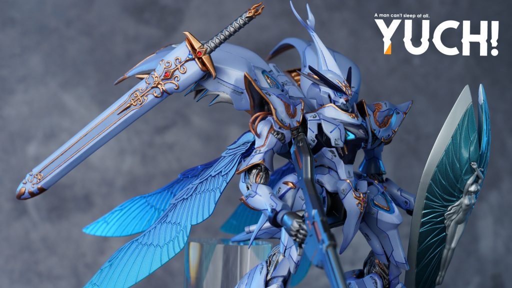 聖戦士ガンバイン 【HGファラクト✕PLAMAXサーバイン】–3枚目/制作者:眠れない男ユチ