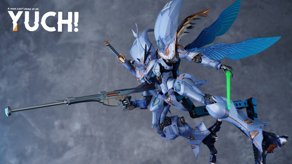 聖戦士ガンバイン 【HGファラクト✕PLAMAXサーバイン】–5枚目/制作者:眠れない男ユチ