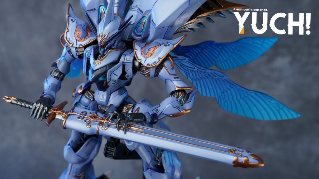 聖戦士ガンバイン 【HGファラクト✕PLAMAXサーバイン】–6枚目/制作者:眠れない男ユチ