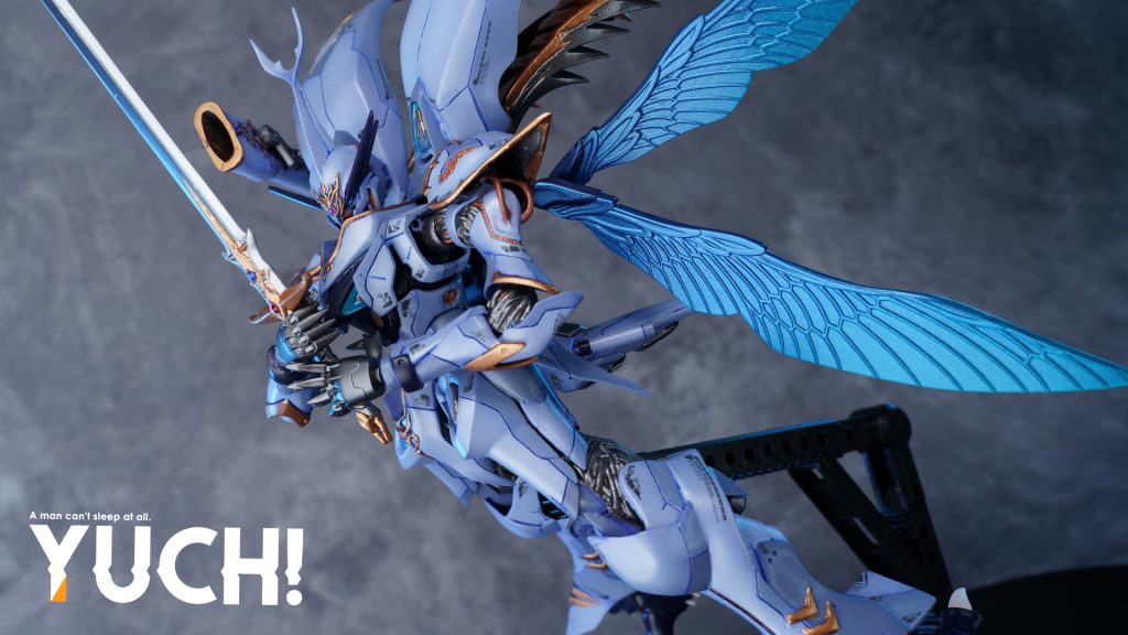 聖戦士ガンバイン 【HGファラクト✕PLAMAXサーバイン】–8枚目/制作者:眠れない男ユチ