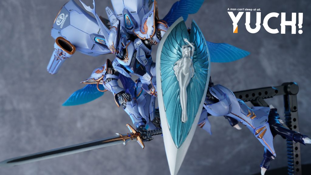 聖戦士ガンバイン 【HGファラクト✕PLAMAXサーバイン】–2枚目/制作者:眠れない男ユチ