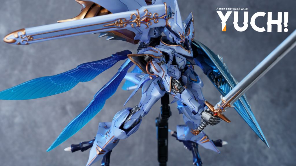 聖戦士ガンバイン 【HGファラクト✕PLAMAXサーバイン】–3枚目/制作者:眠れない男ユチ