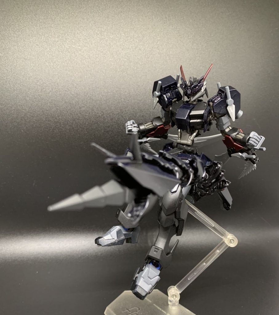 ヒートテイルはMGトールギスⅢ、MGエピオン、レギルス等様々なパーツを使用しています。