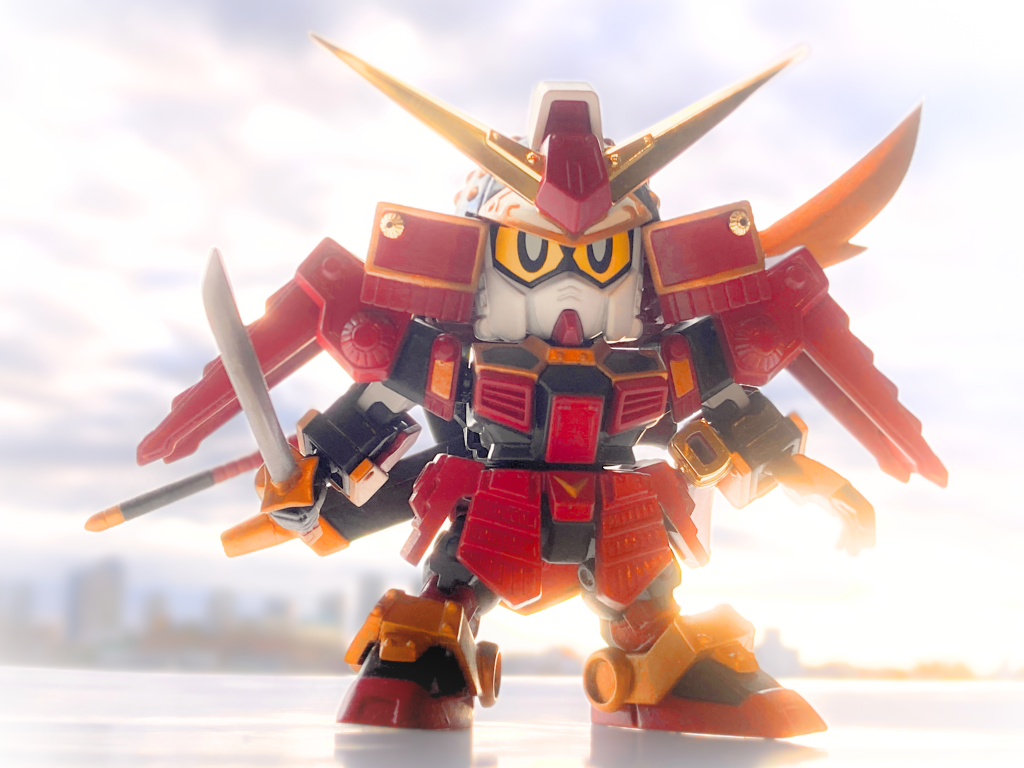 武者頑駄無(ムシャガンダム )–4枚目/制作者:ザビロニア帝国