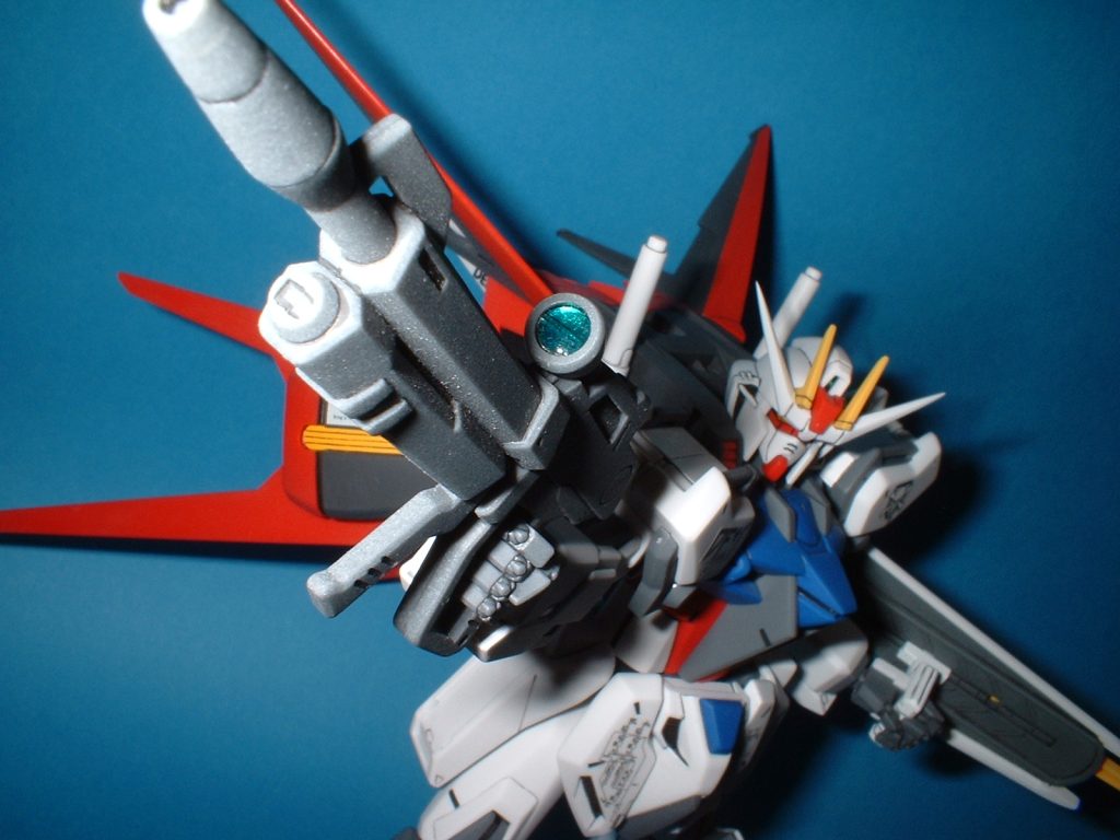 旧キット　1/100 エールストライク–5枚目/制作者：blaster