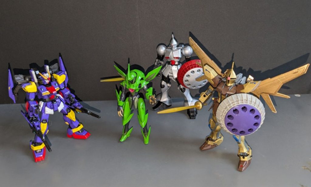 「あなたが撃墜したのはこの金のギャンですか それとも銀のギャンですか?」