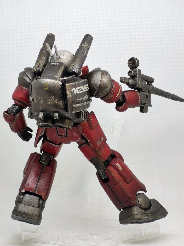 バックパックは以前作ったオリジナルなものを流用しています。これくらい容量があれば弾数気にせず打ちまくれます。(多分)