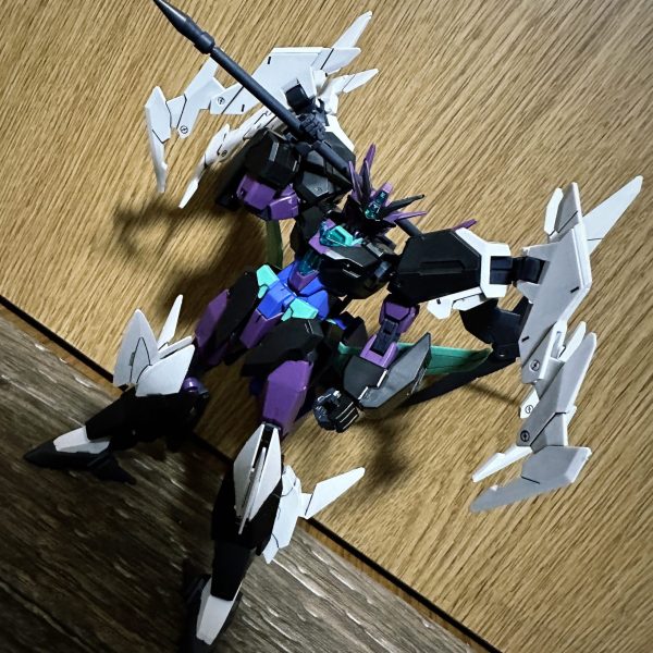 HGプルタインガンダム」プルートアーマーをさらにシャープな
