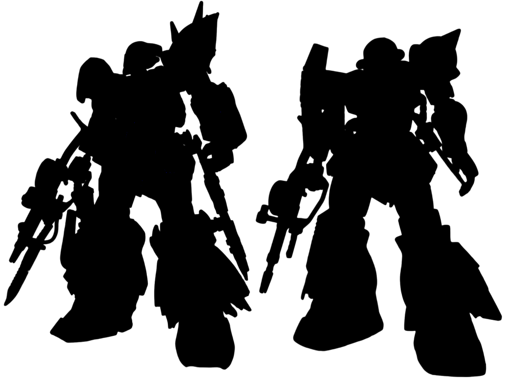 以上です!なんとかビルド系も作り載せられたらなと思いますねぇ~それでは次からはジオン編メインでガンプラを上げたい思います!この機体は一体!?