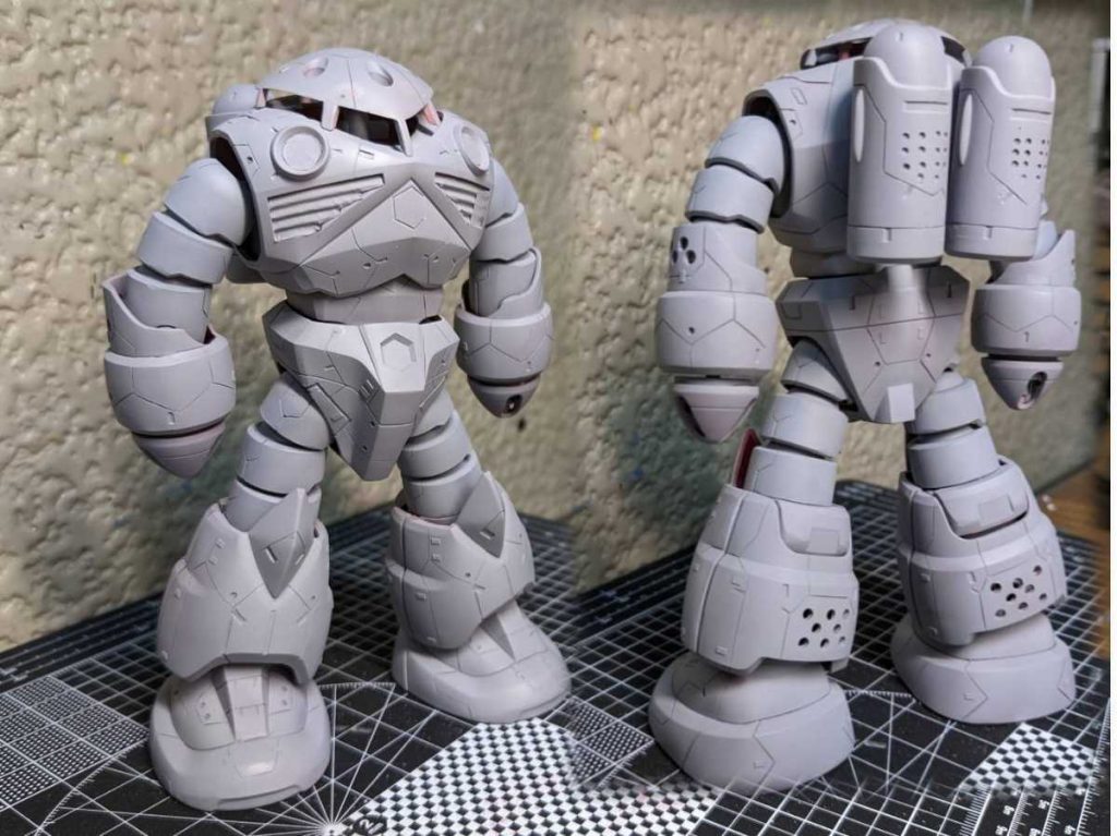 RGに劣らないHGズゴックを作る。–4枚目/制作者：goroomaru