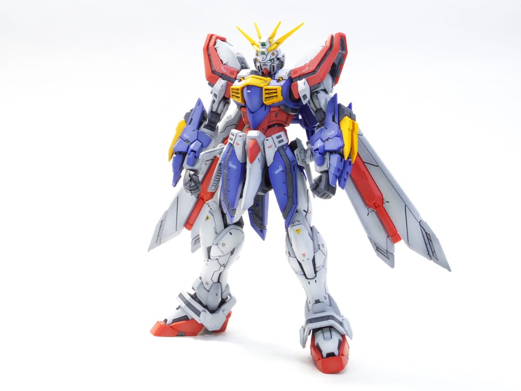 RG ゴッドガンダム–2枚目/制作者：gunplacraft