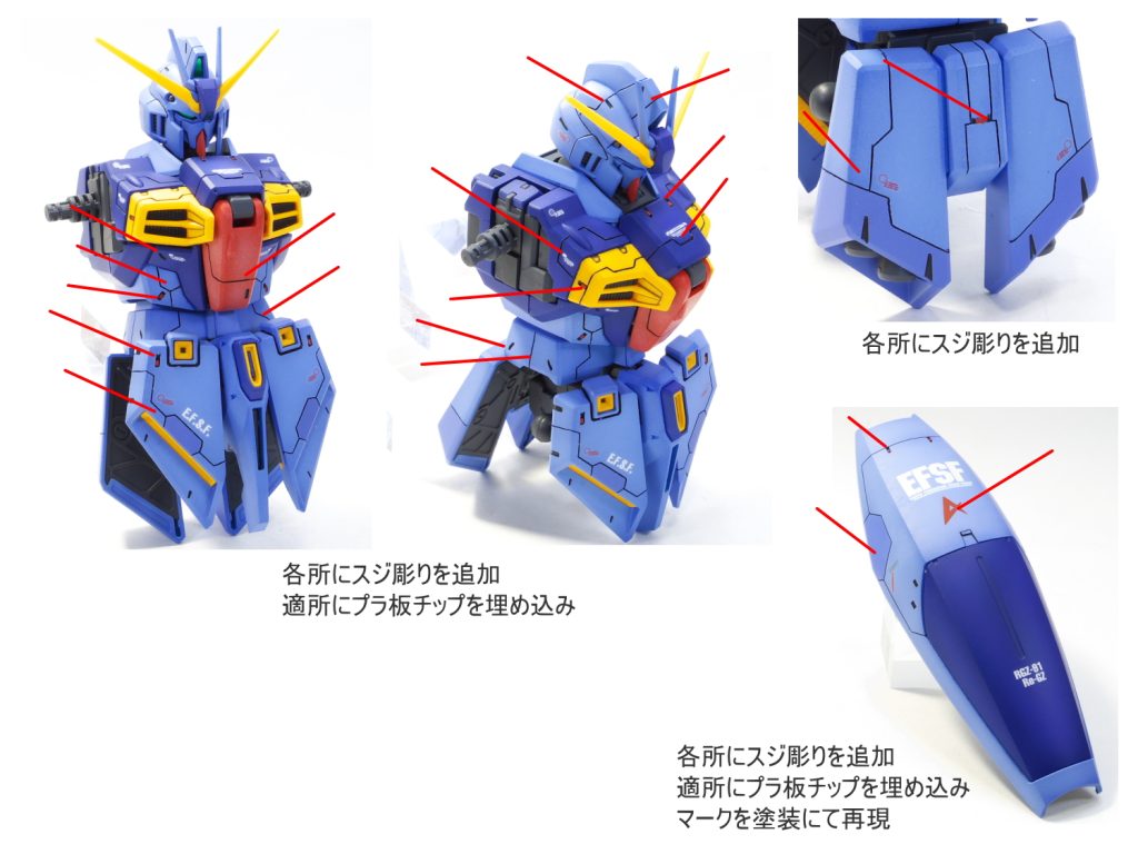 MG リガズィカスタム アムロ機–2枚目/制作者：gunplacraft