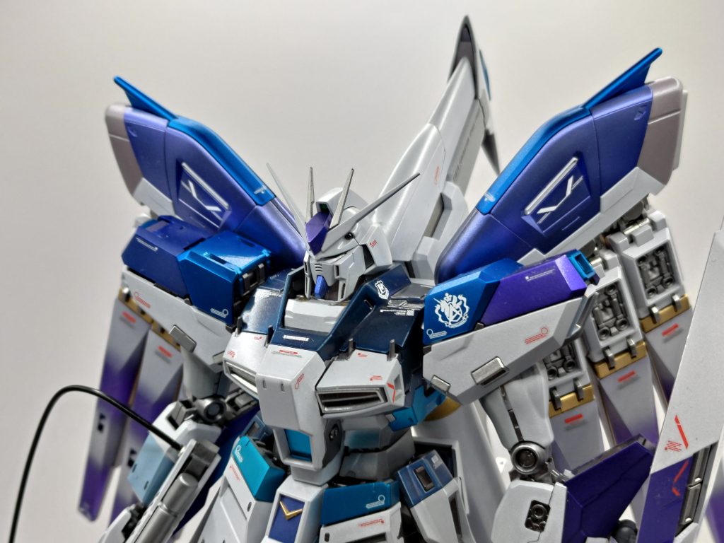 キットのパープル装甲部分はクリアブルーとクリアパープルで塗り分けしてます。