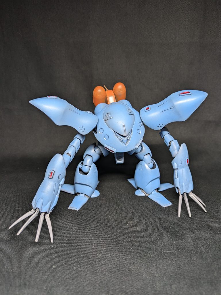 旧キットハイゴッグ ボックスアート風–2枚目/制作者:@yuunon_modeling