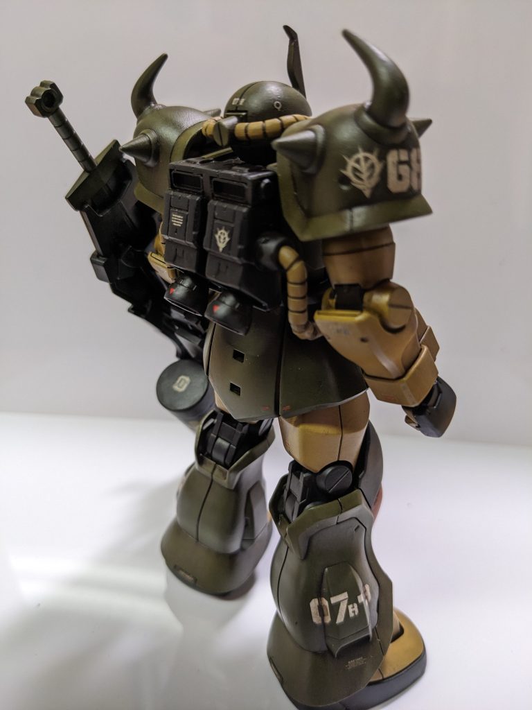 バックパックをビルダーズパーツとプラ板、MSGパーツで自作しました。