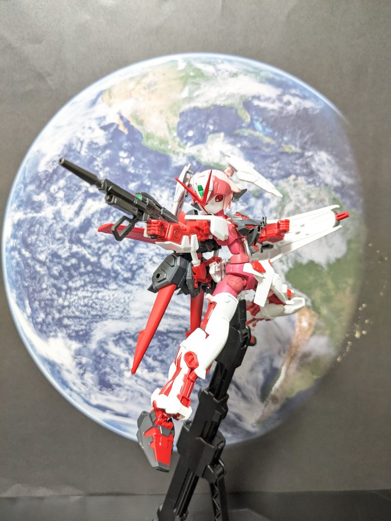 やっぱり御約束のSEEDショット