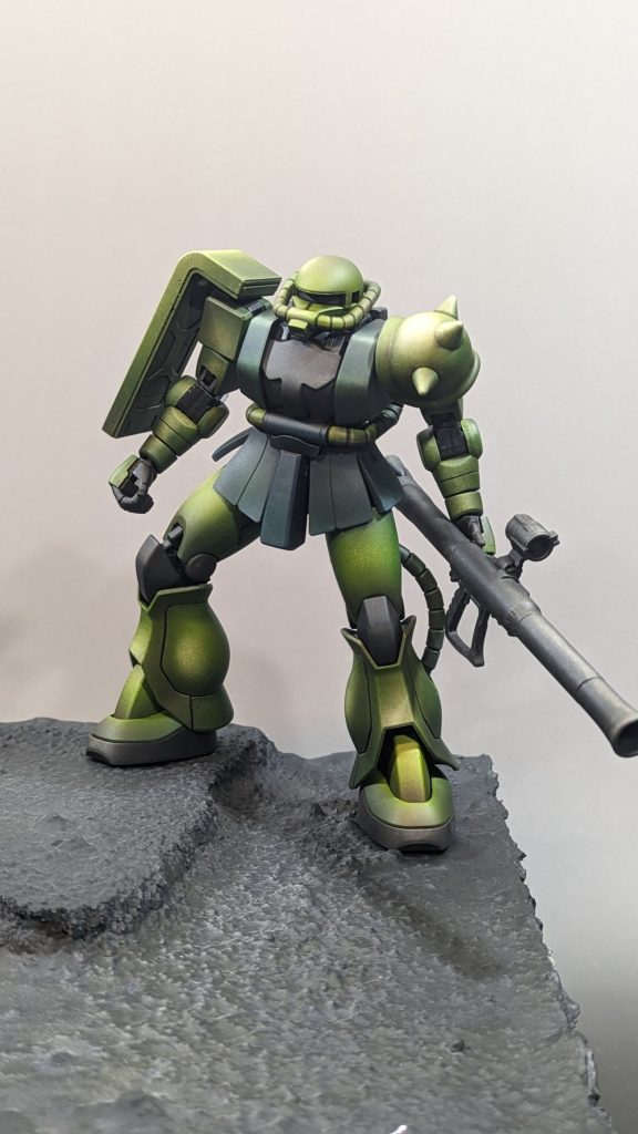 MGグフ　油絵具筆塗りです–4枚目/制作者：B G