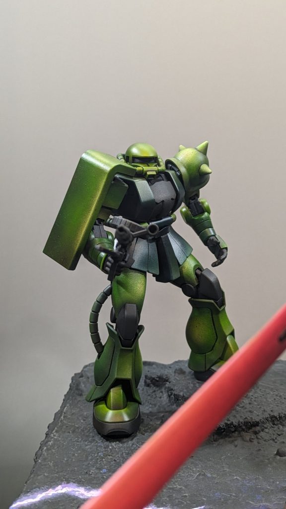 MGグフ　油絵具筆塗りです–3枚目/制作者：B G