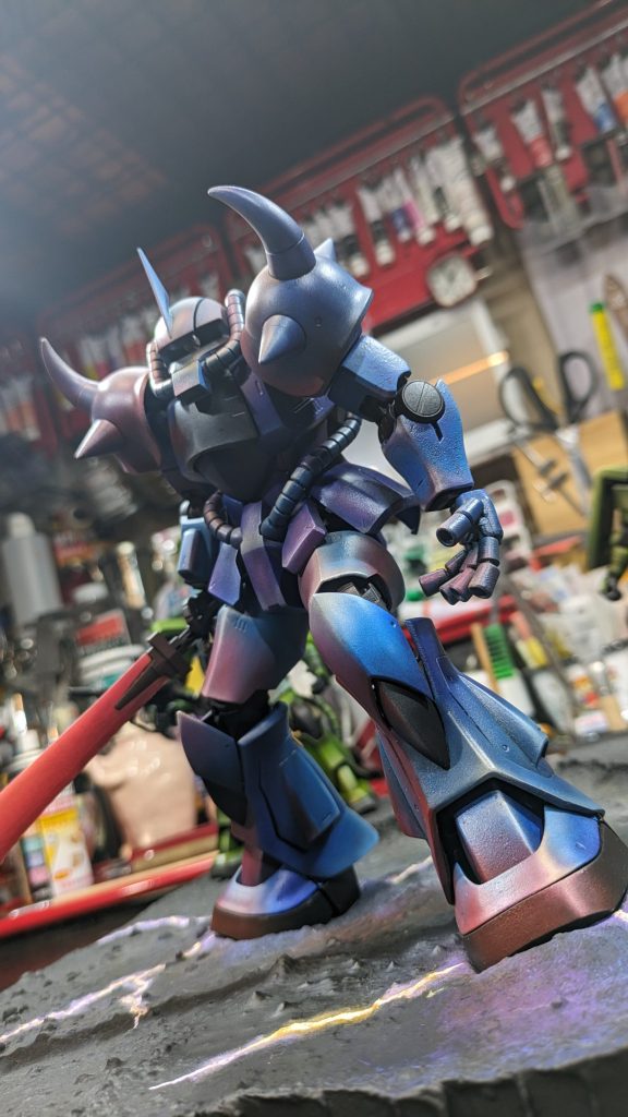 MGグフ　油絵具筆塗りです–5枚目/制作者：B G