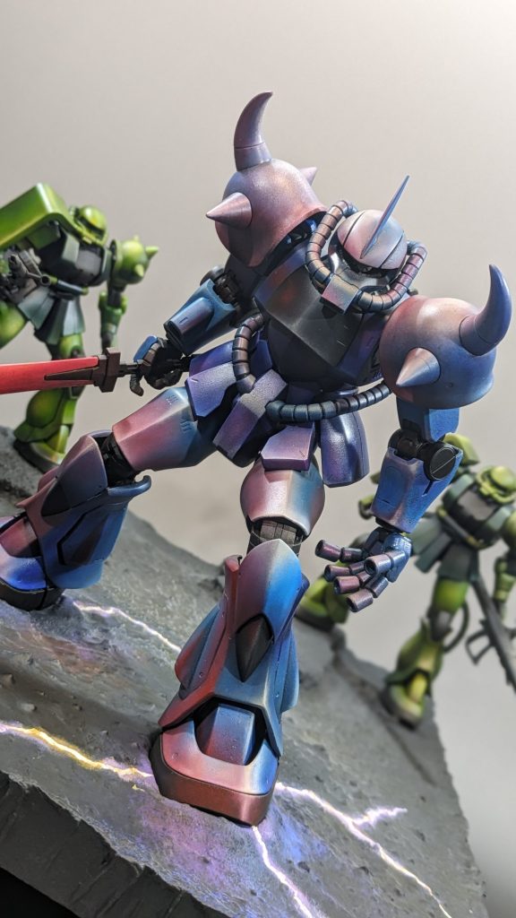 MGグフ　油絵具筆塗りです–2枚目/制作者：B G