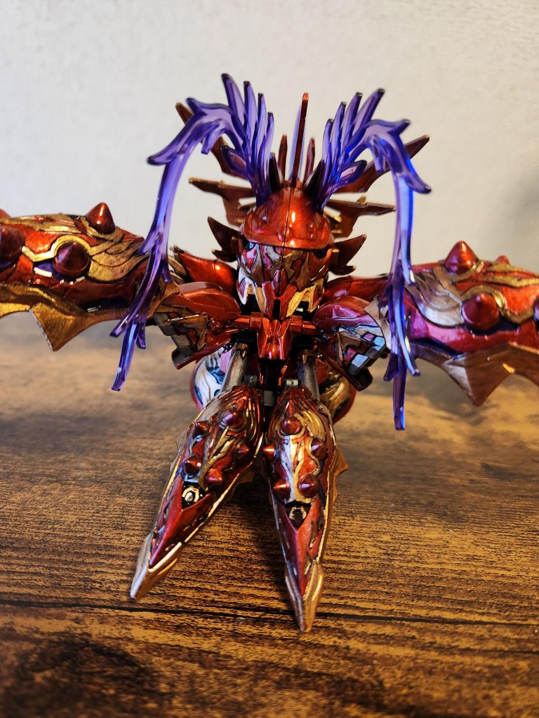 初キャンディ塗装で筆の塗りムラはありましたが、綺麗に出来た気がして満足してます🎵