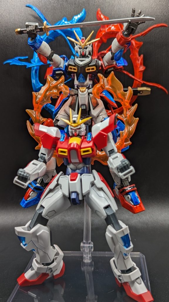 ビルドバーニングと並べて撮影