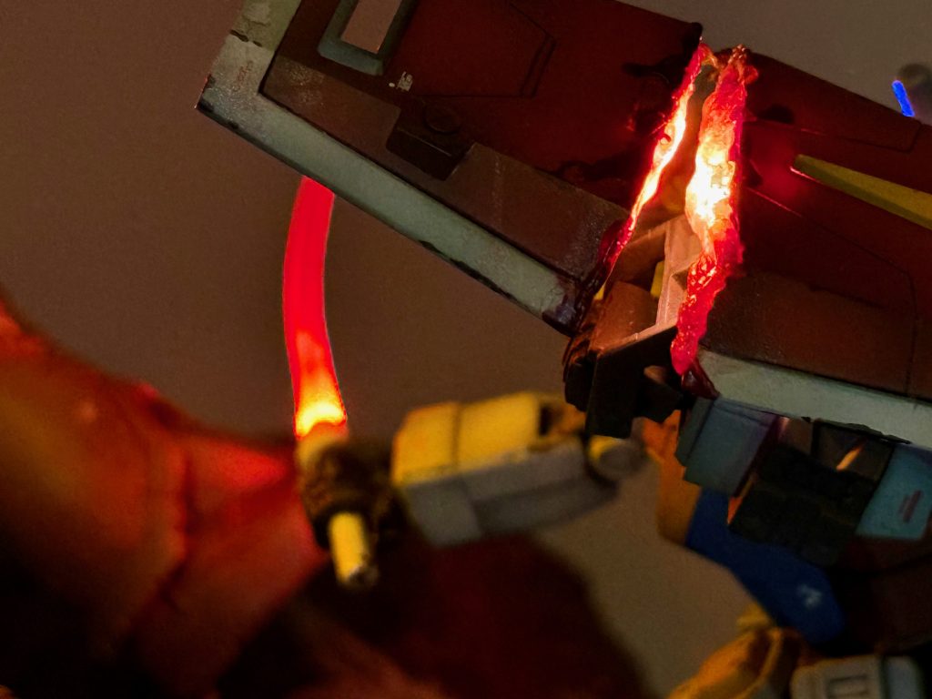 盾の内部構造が表現できなかったので、またいつかチャレンジ!