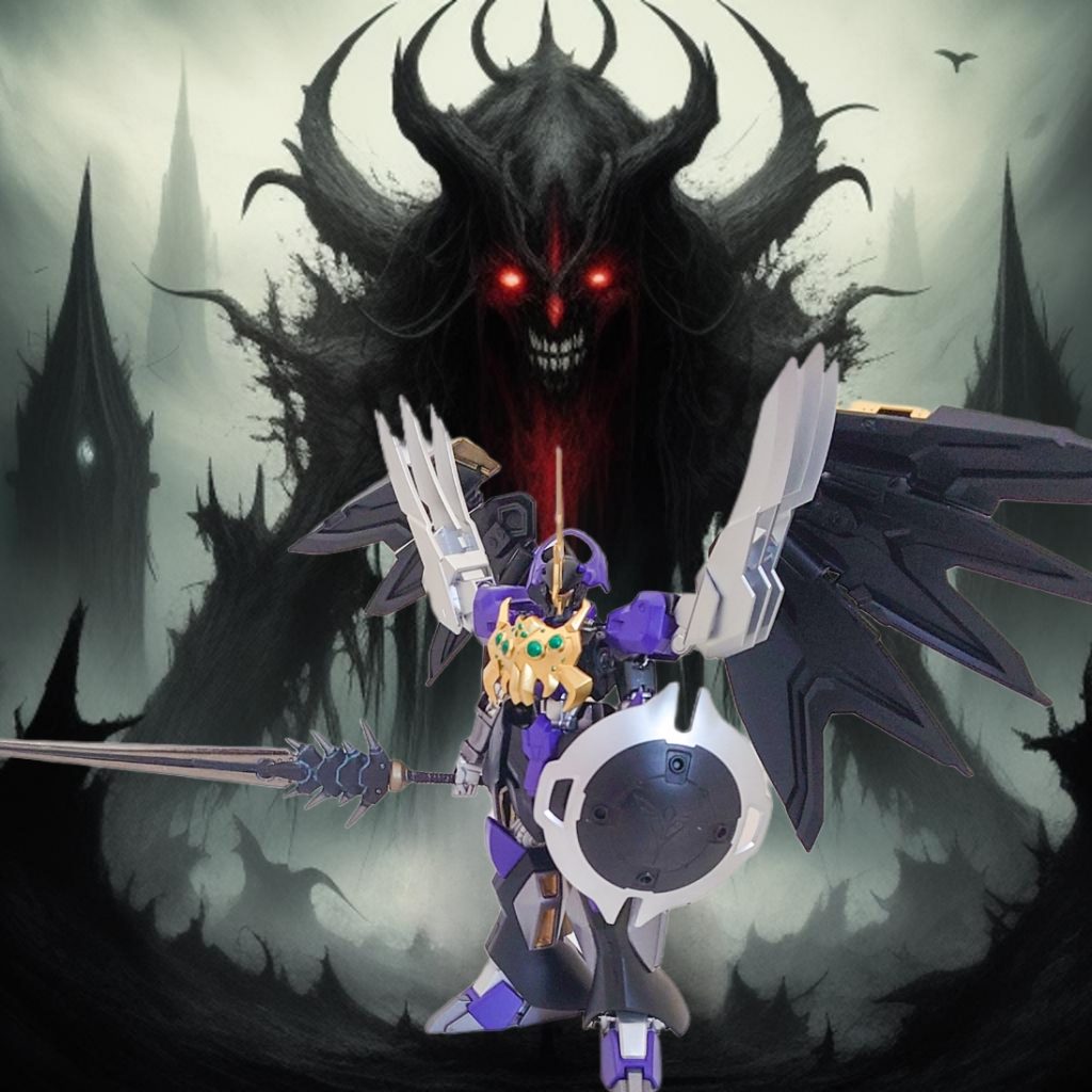 ガンダムフレーム72体のうち68番目の機体「ガンダムベリアル」【リンク】異形のケモノ25「ガンダムベリアル」https://gumpla.jp/hg/1677112