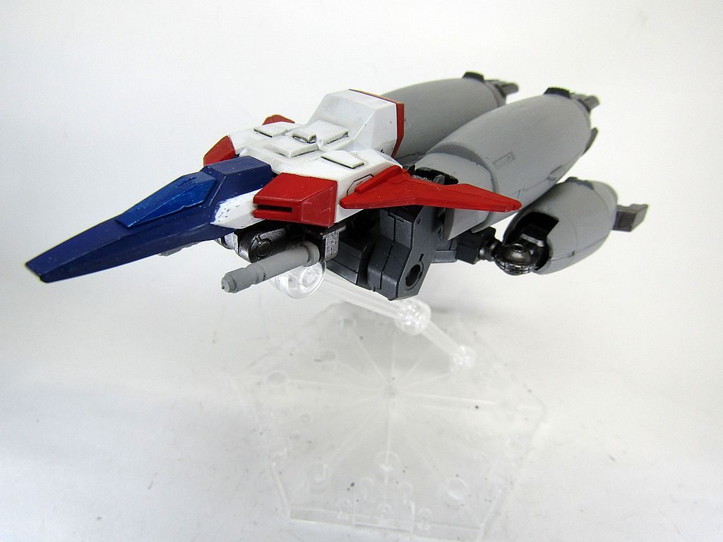 ギャラクシーファイターにアウンリゼアーマーのブースターを追加したギャラクシーブースターです。初代LOVEなセイをイメージしていたらこんな風になりました。