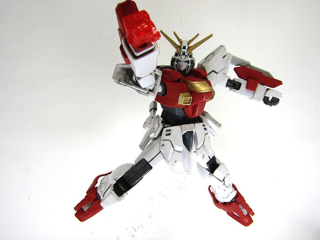 やりたかったことその１　バーニングナックル！ゴッド系は炎系のエフェクトが似合います。