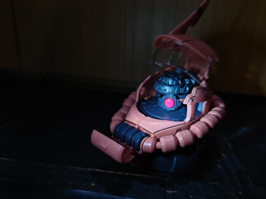 暗くして、懐中電灯で照らして、フルオープン！ではまた👋😉