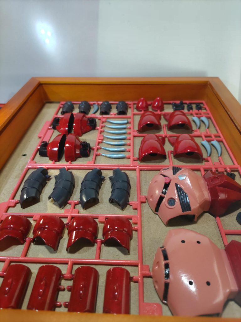 旧キット ズゴック　ランナー塗装–3枚目/制作者：タクリンわんご