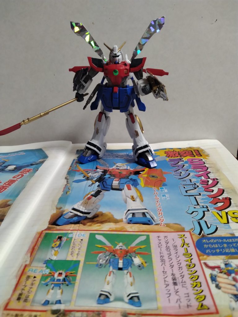 旧キットライジングガンダム–3枚目/制作者：サト